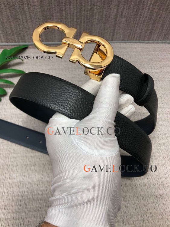 Best Quality Ferragamo Reversible Belt Gancini buckle